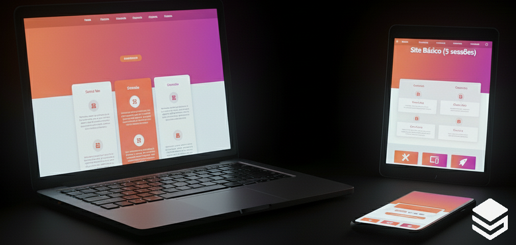 Site Básico 3 Sessões